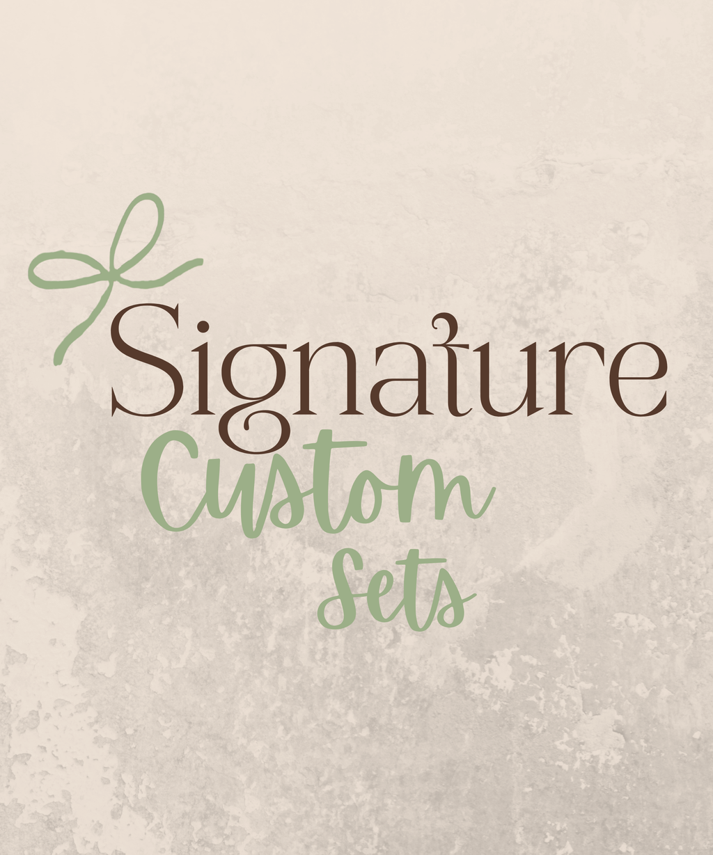 Signature Custom Set