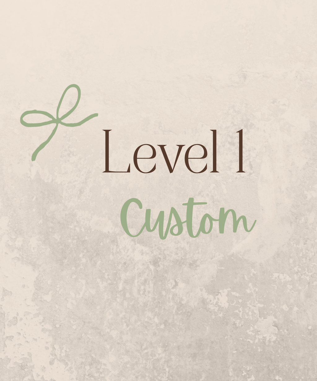 Level 1 Custom Sets