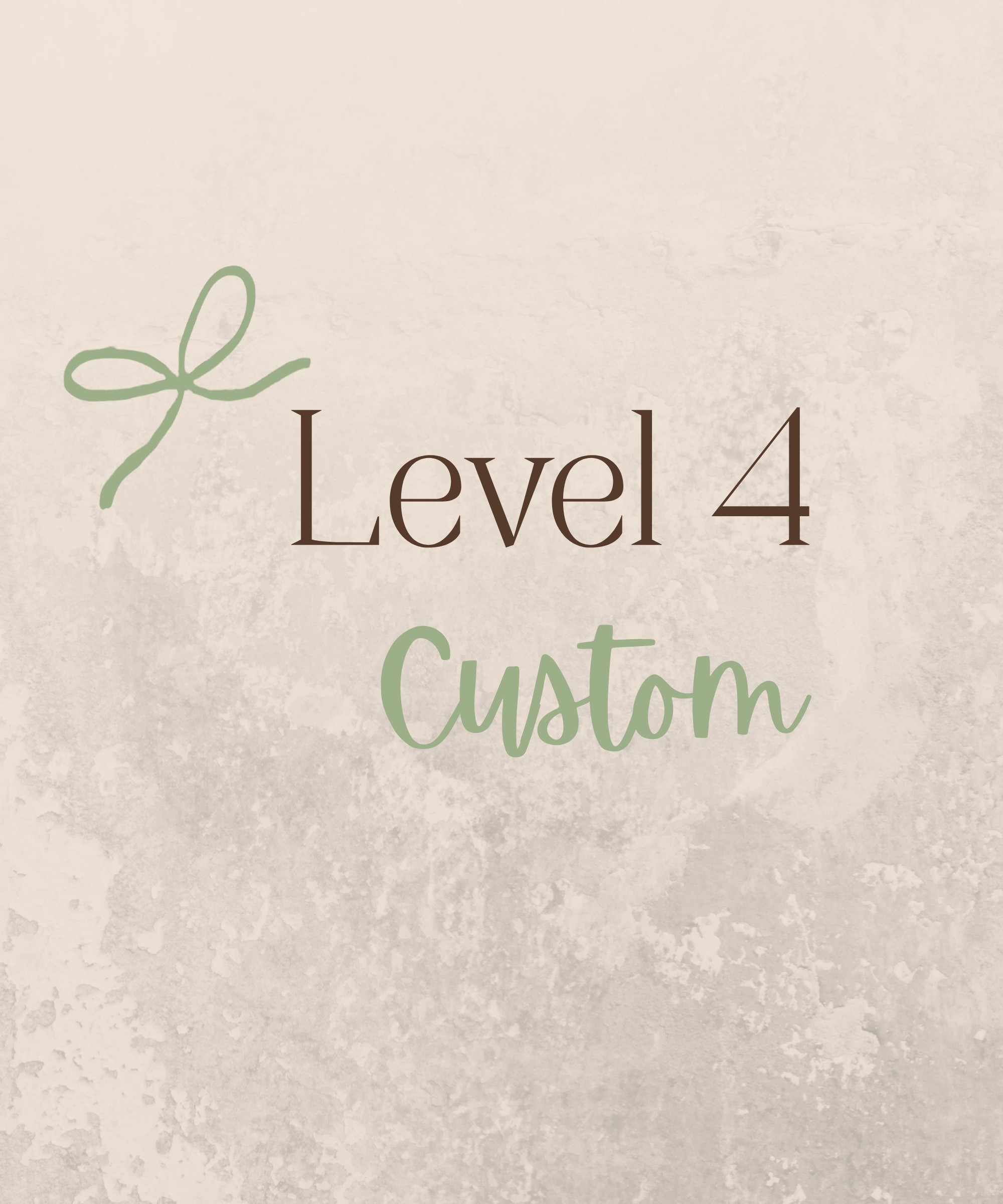 Level 4 Custom Sets
